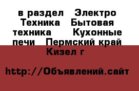  в раздел : Электро-Техника » Бытовая техника »  » Кухонные печи . Пермский край,Кизел г.